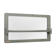 Wall-Mounted Coordination Mirror - Grey Wash