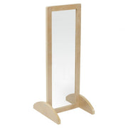 Toddler Single-Sided Junior Bi-Directional Mirror - 36in H - Natural