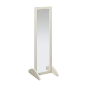 Single-Sided Bi-Directional Mirror - 46in H - White Wash