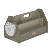 Double-Sided Book Caddy with Countdown Timer - Grey Wash