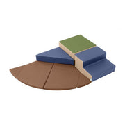 SoftZone Junior Adventurer's Summit Step Corner Climber - Earthtone