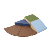 SoftZone Junior Adventurer's Summit Ramp Corner Climber - Earthtone