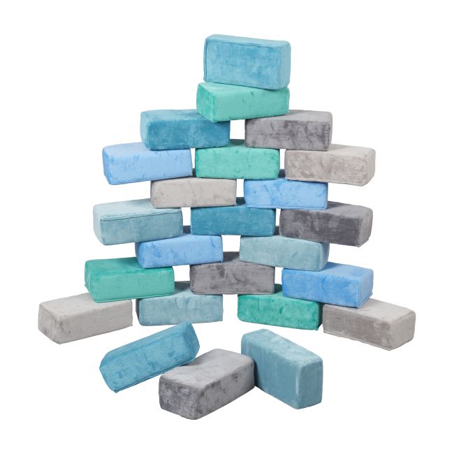 SoftZone Stack-A-Brick 24-Piece, Contemporary