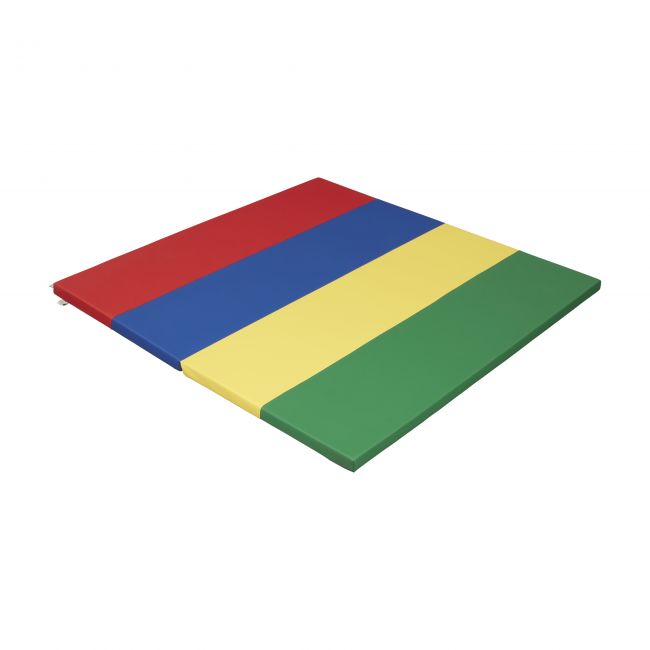 SoftZone 4-Section Rainbow Runway Activity Mat 1-Pack, Assorted