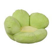 Flower Cozy Cushion, Bright Green