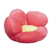 Flower Cozy Cushion, Bright Pink