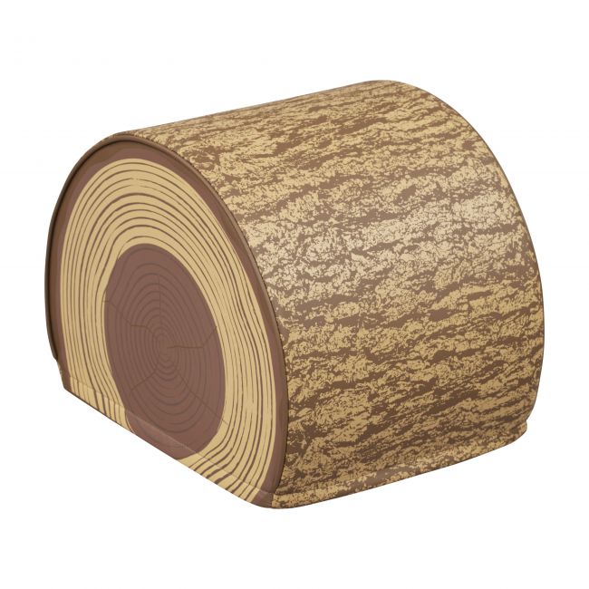 SoftZone Tree Log Quarter Seat, 12in