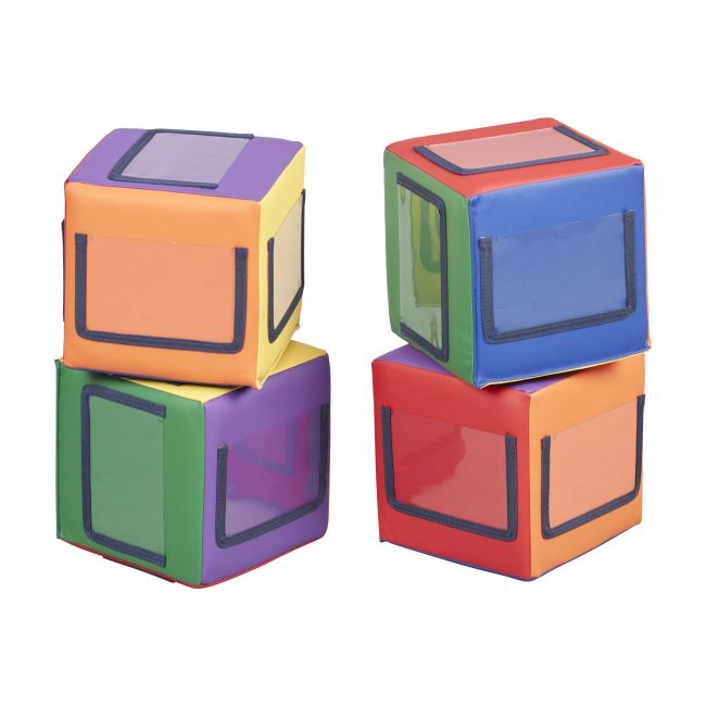 SoftZone 4pc Picture Me Soft Blocks - Assorted