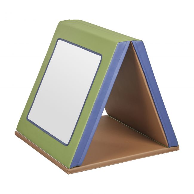 SoftZone Folding Floor Mirror - Earthtone