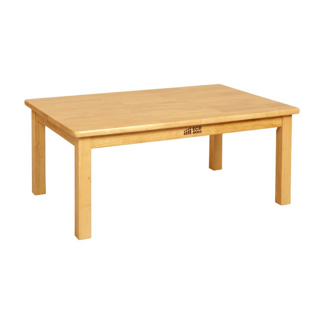 24in x 36in Rectangle Hardwood Table with 14in Legs - Honey