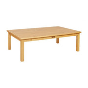 30in x 48in Rectangle Hardwood Table with 14in Legs - Honey