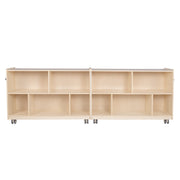 Mobile 30"H 2-Shelf Fold-N-Lock Storage - RTA