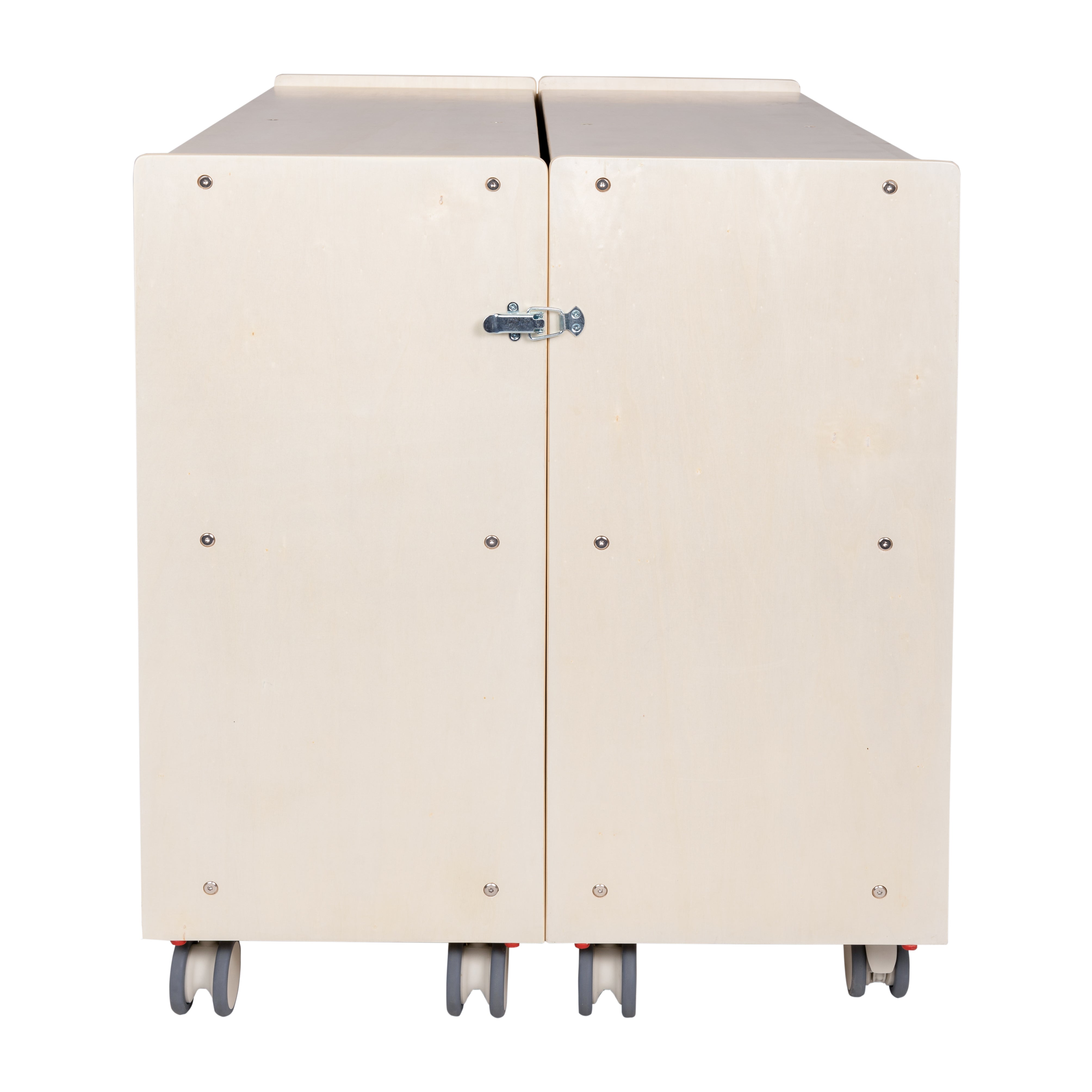 Mobile 30"H 2-Shelf Fold-N-Lock Storage - RTA