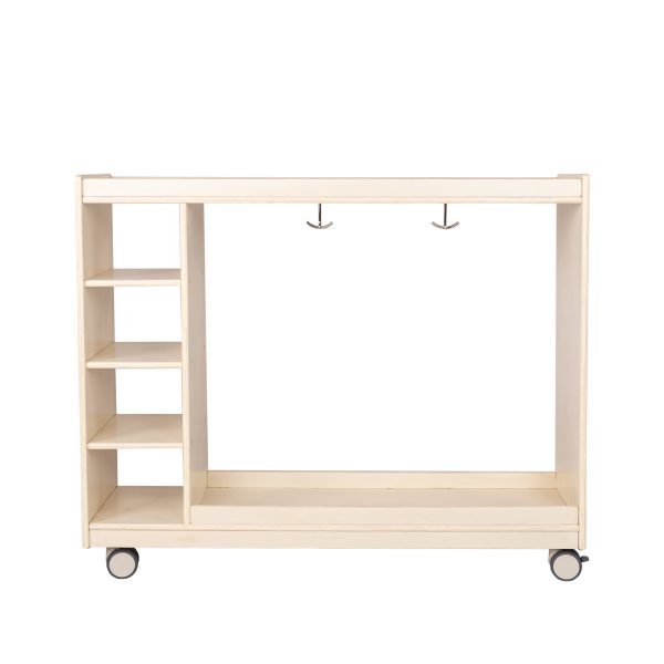 Mobile Dress Up Storage with Mirrors - RTA