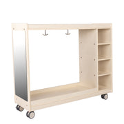 Mobile Dress Up Storage with Mirrors - RTA