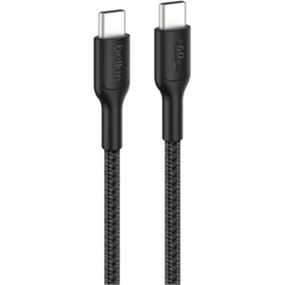 Belkin Braided 60W USB-C to USB-C Cable for Nintendo Switch 2 - Black | Verizon