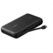 Belkin - Gaming Power Bank 20K with USB-C Cable, 30W Fast Charge for Switch 2, iPhone 16, Android, Tablets - Black