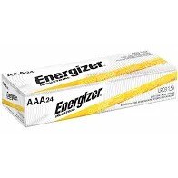 Energizer Industrial Alkaline Batteries, Size AAA, 24 per pack, 6 packs per case.