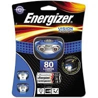 HDA32E Energizer Vision HeadLight, LED,  3-AAA Batteries