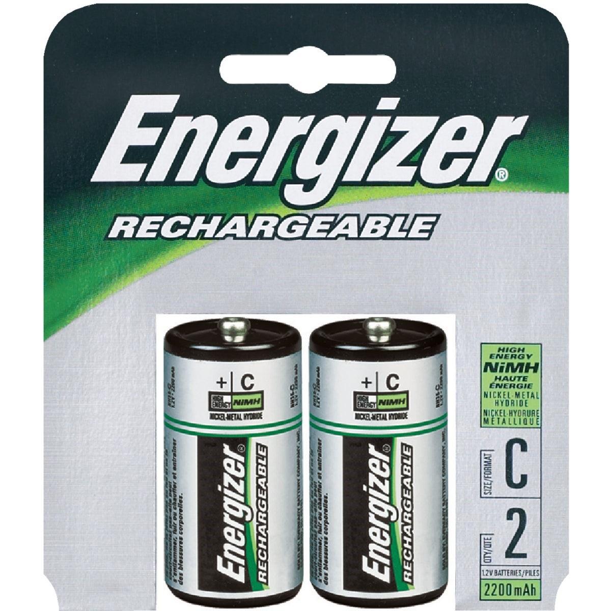 NH35BP2(R2) Energizer C NiMH Rechargeable Battery (2-Pack)