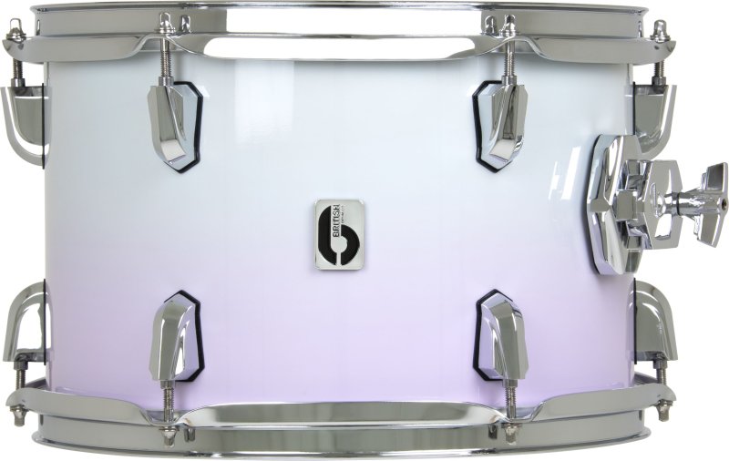 British Drum Co, ENG-10-7-RT-LVH Enigma Series Tom, Lavender Haze 10" X 7"