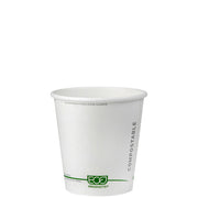 GreenStripe Renewable & Compostable Hot Cups - 10 oz. - Case of 1000