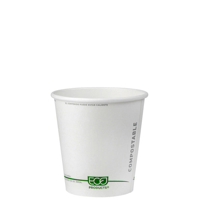 GreenStripe Renewable & Compostable Hot Cups - 10 oz. - Case of 1000