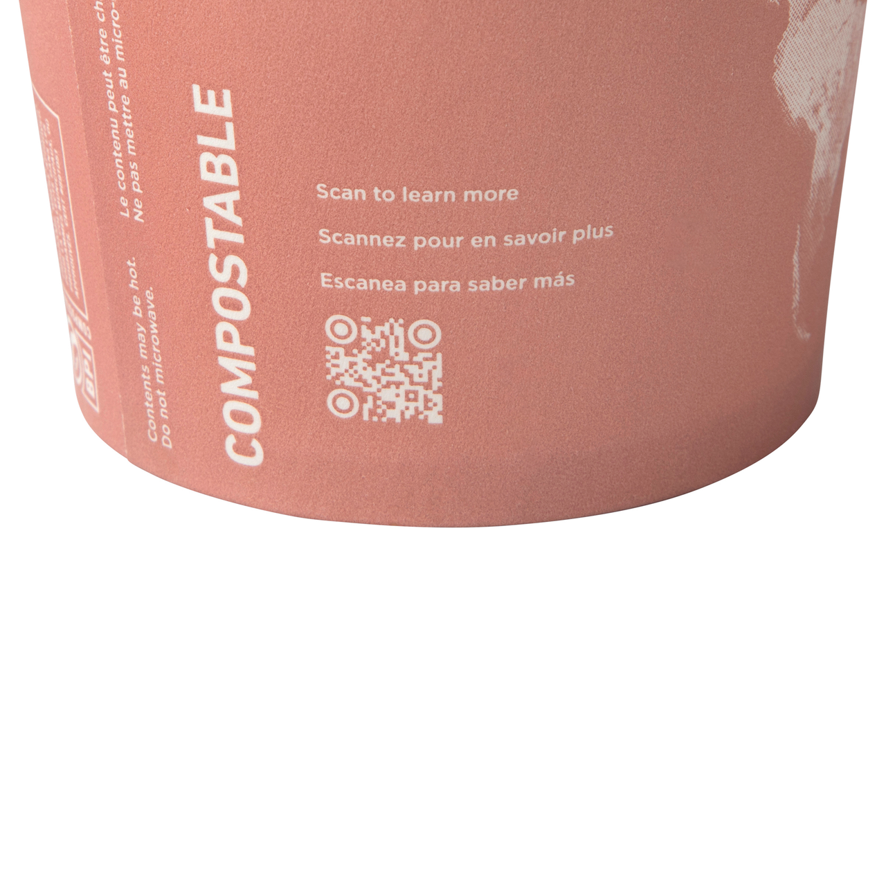 World Art Renewable & Compostable Hot Cups - 10 oz. - Case of 1000