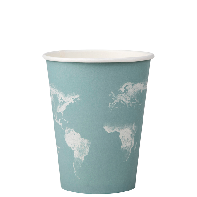 World Art Renewable & Compostable Hot Cups - 12 oz. - Case of 1000