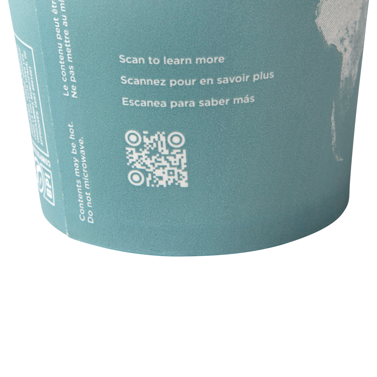 World Art Renewable & Compostable Hot Cups - 12 oz. - Case of 1000
