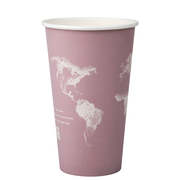 World Art Renewable & Compostable Hot Cups - 16 oz. - Case of 1000