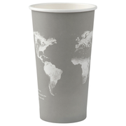 World Art Renewable & Compostable Hot Cups - 20 oz. - Case of 1000