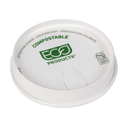 Renewable & Compostable Paper Hot Cup Lid - Small (80mm), FSC® MIX CREDIT SA-COC-013255 - Case of 1000