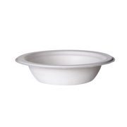 Renewable & Compostable Molded Fiber Bowls - 12oz. - Case of 1000