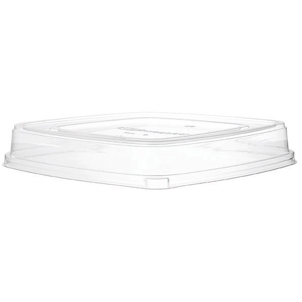 Regalia™ Renewable & Compostable Bowl Lids, Fits 160oz Bowls 
 - Case of 50