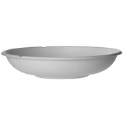 Vanguard™ WorldView™ Renewable & Compostable Molded Fiber Coupe Bowl - 24oz - Case of 400