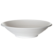 Vanguard™ Renewable & Compostable Molded Fiber Bowls - 24oz. - Case of 400