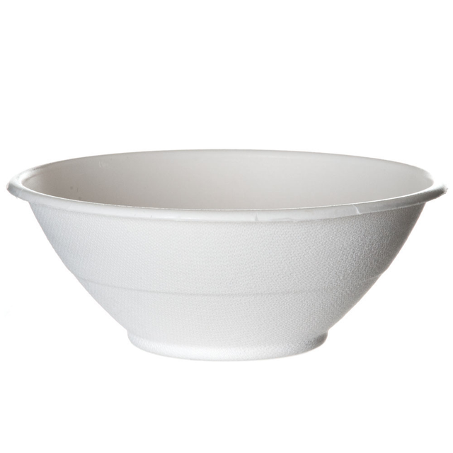 Vanguard™ Renewable & Compostable Molded Fiber Bowls - 40oz. - Case of 400