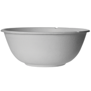 Vanguard™ WorldView™ Renewable & Compostable Molded Fiber Coupe Bowl - 46oz - Case of 400