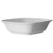 Vanguard™ Regalia™ Renewable & Compostable Lined Molded Fiber Bowls – 64oz - Case of 100