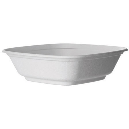 Vanguard™ Regalia™ Renewable & Compostable Lined Molded Fiber Bowls – 64oz - Case of 100
