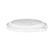 Renewable & Compostable Clear Lid, Fit 6oz Molded Fiber Bowls - Case of 600