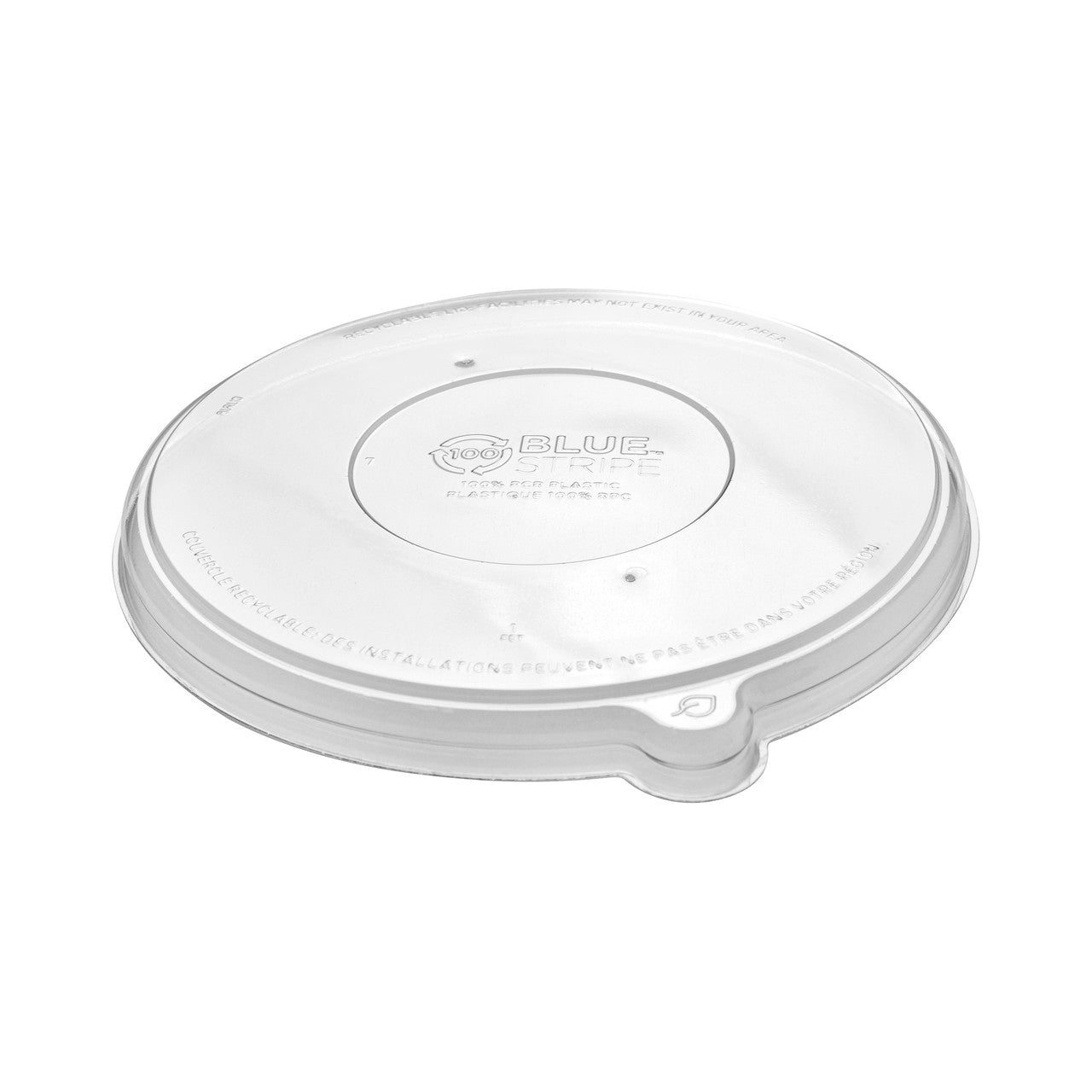 100% Recycled Content Lid, Fits 24-46oz. Molded Fiber Bowls - Case of 400