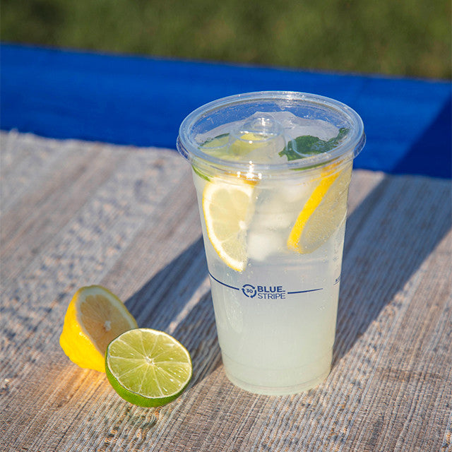 BlueStripe 30% Recycled Content Cold Cups - 20oz. - Case of 1000