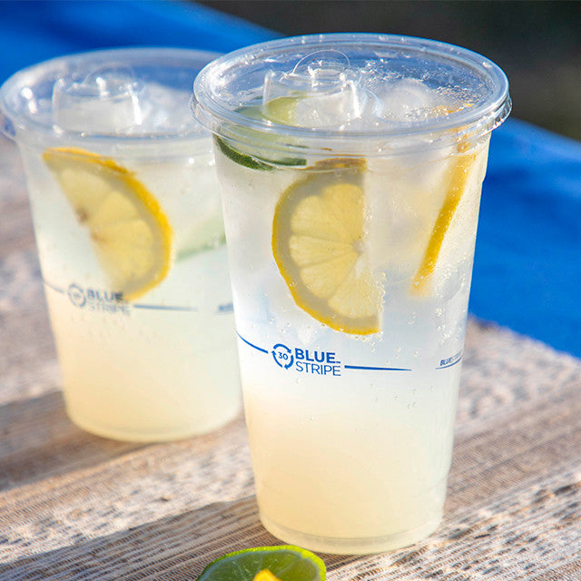 BlueStripe 30% Recycled Content Cold Cups - 24oz. - Case of 600
