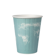 World Art Renewable & Compostable Insulated Hot Cups - 12oz. - Case of 600