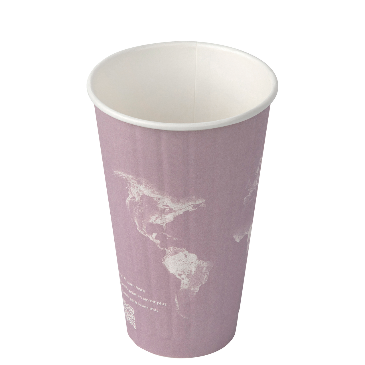 World Art Renewable & Compostable Insulated Hot Cups - 16oz. - Case of 600