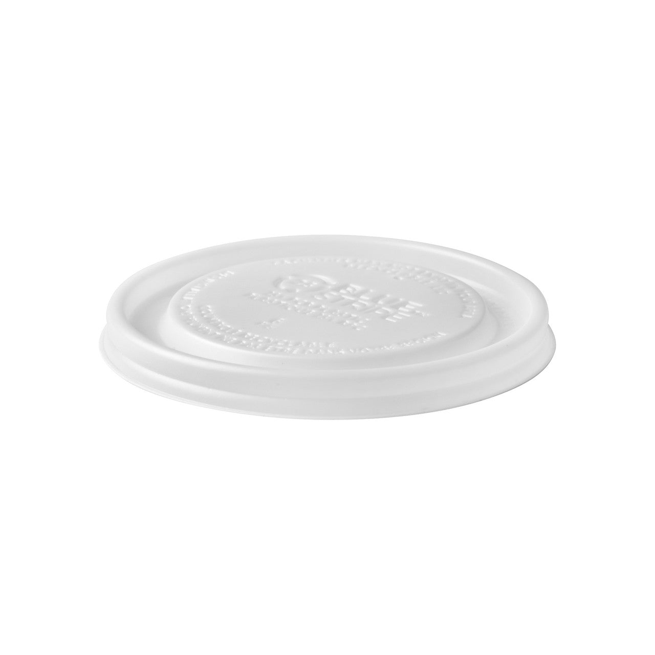 25% Recycled Content Lids, Fits 8oz. Food Containers - Case of 1000