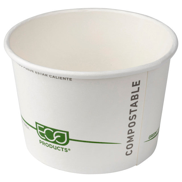 GreenStripe® Renewable & Compostable Food Container - 16oz. - Case of 500