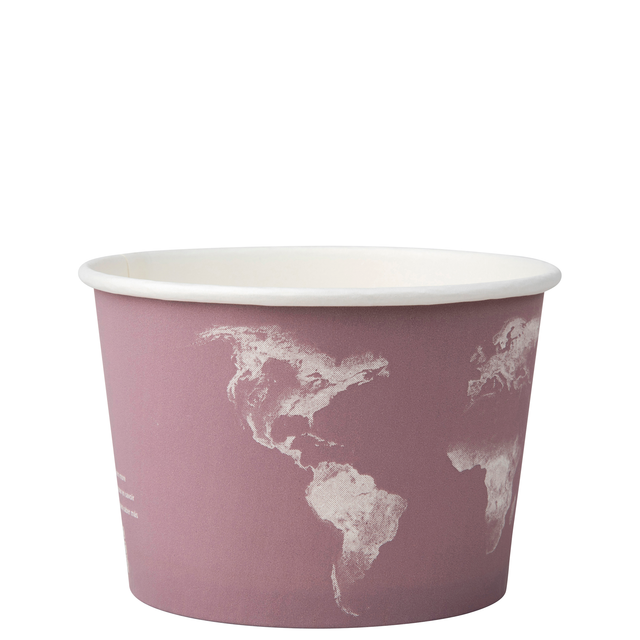 World Art Renewable & Compostable Food Container - 16oz. - Case of 500